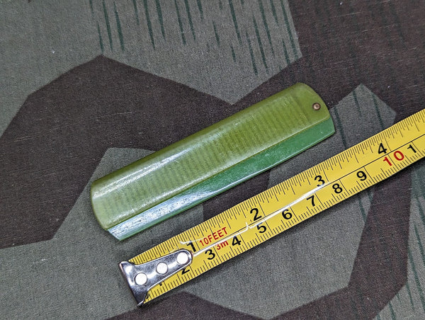 German Folding Pocket Comb Green