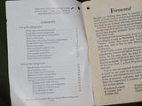 1943 Wartime Suggestions for your Refrigerator Booklet