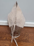 ANC Seersucker Hospital Dress and Cap <br> (B-36" W-28" H-38")