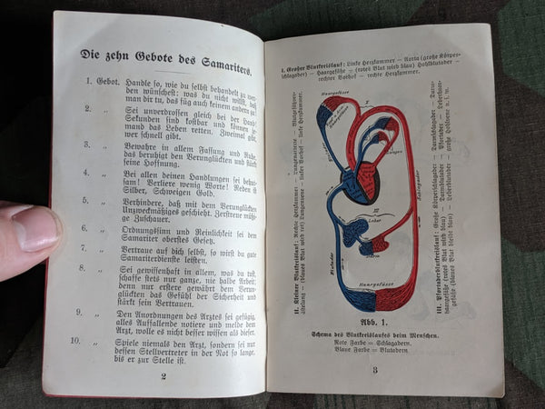 Das Samariterbüchlein WWI Medical Book