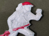 Celluloid Soldier Pin