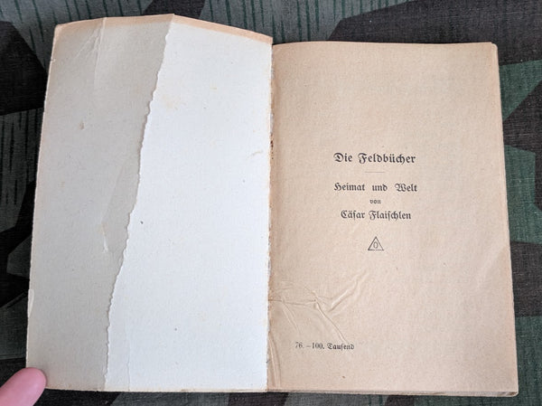 Die Feldbücher Heimat und Welt Book 1916