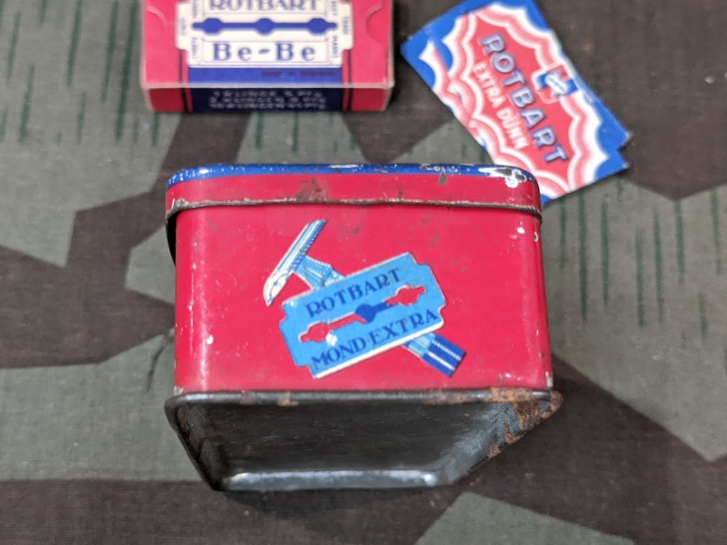 Rotbart Mond-Extra Razor Tin and Blades