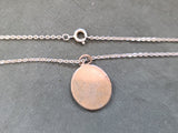 US Army Enamel Sweetheart Necklace