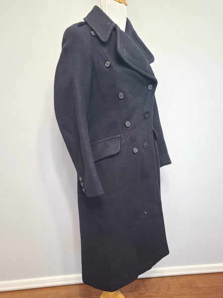 British Women's Civil Defense ARP or NFS Greatcoat 1943 <br> (34" bust)
