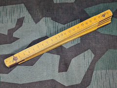 Old German Folding Measuring Stick 2 Meter