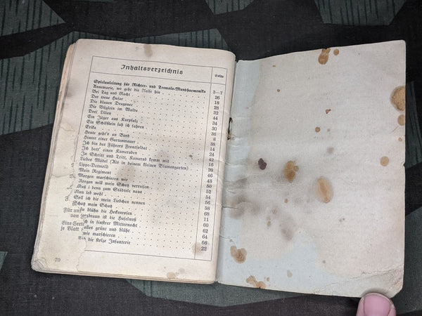 Du und Deine Harmonika Soldatenlieder Book