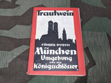 WWII 1939 Munich Germany Tour Guide Book and Map