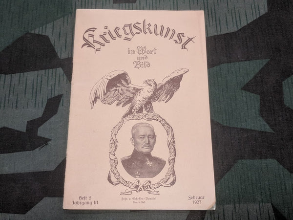 Kriegskunst Wehrmacht Magazine Heft 5 1927