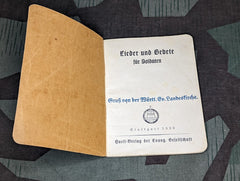 1939 Soldiers Song and Prayer Book