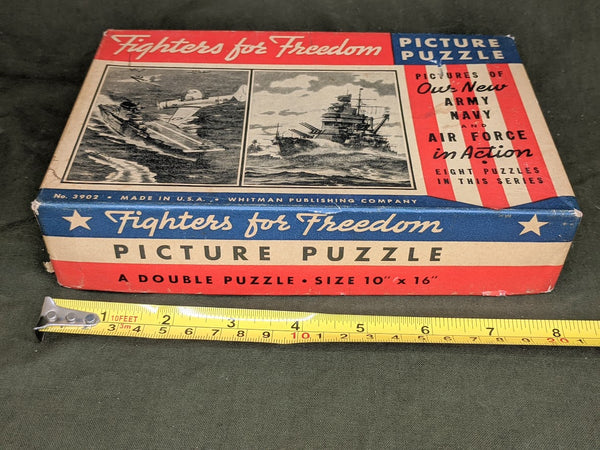US "Fighters for Freedom" Picture Puzzle AS-IS