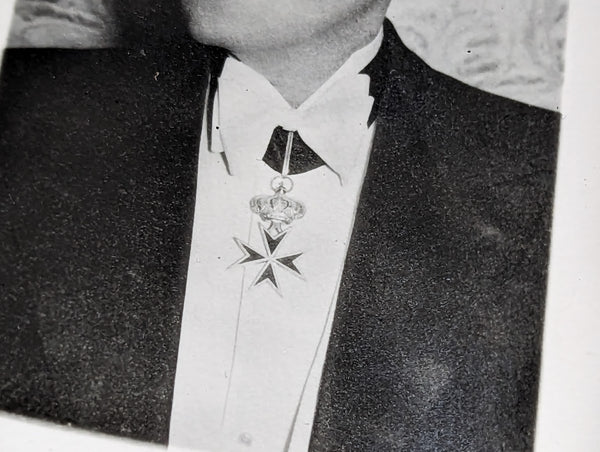 Original Photo Maltese Cross