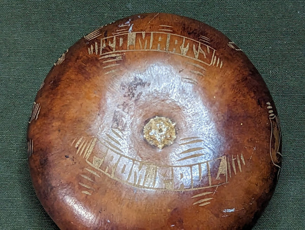 1944 USN Coconut Souvenir Uruguay