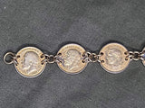 British India Coin Bracelet (Dates from 1912 to 1938)