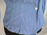WAVES Reserve Blue Blouse (as-is) <br> (B-34" W-29")