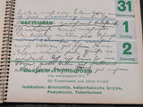 1939 Day Planner from a Medicine Company