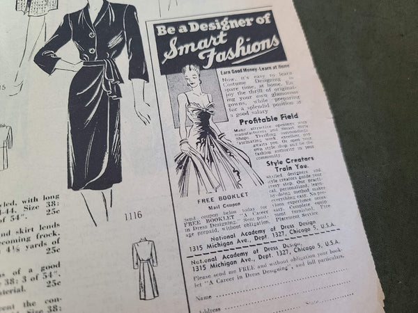 October 1944 Simplicity Prevue Catalog