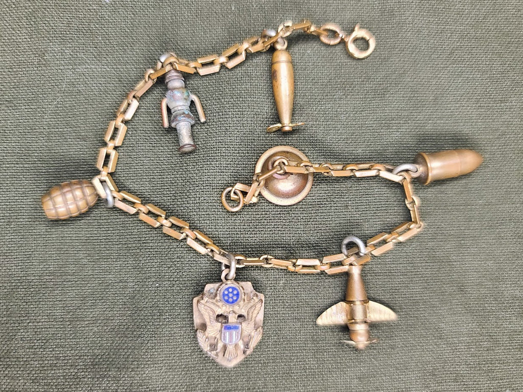 Army Charm Bracelet Intricate Detail army-charm-bracelet-intricate-detail