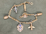 Army Charm Bracelet (Intricate Detail)