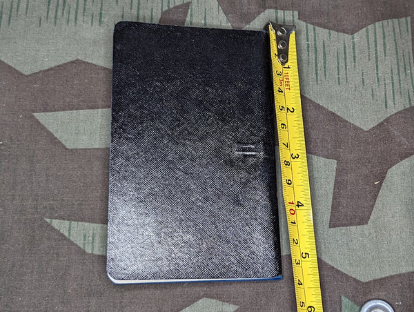 Small Black German Notebook