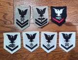 Lot of 7 WWII US Navy WAVES Women's Uniform Patches