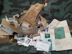 Lot of Vintage WWII-era German Packaging / Paper Items