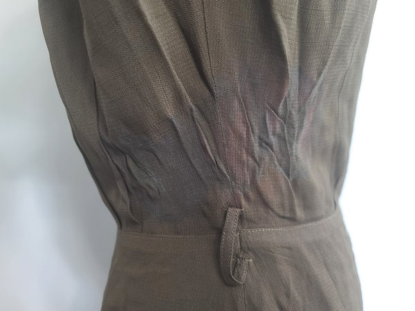 OD Army Nurse Off-Duty Dress <br> (B-42" W-28" H-37")
