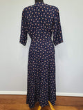 Flower Print Robe <br> (B-40" W-28" H-48")