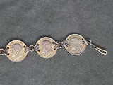 British India Coin Bracelet (Dates from 1912 to 1938)