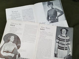 2 Cynthia Yarncraft Knit / Crochet Pattern Booklets