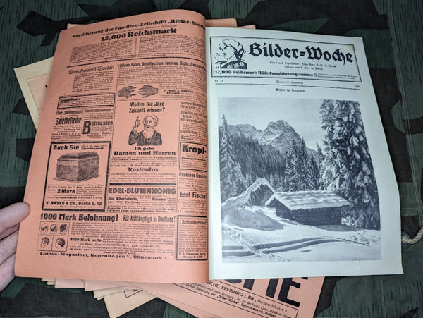 1927 Bilder Woche Magazines (Lot of 3)