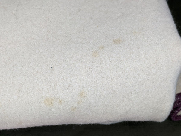 M.D. U.S. Army Wool Blanket 1944 Moth Holes & Stains