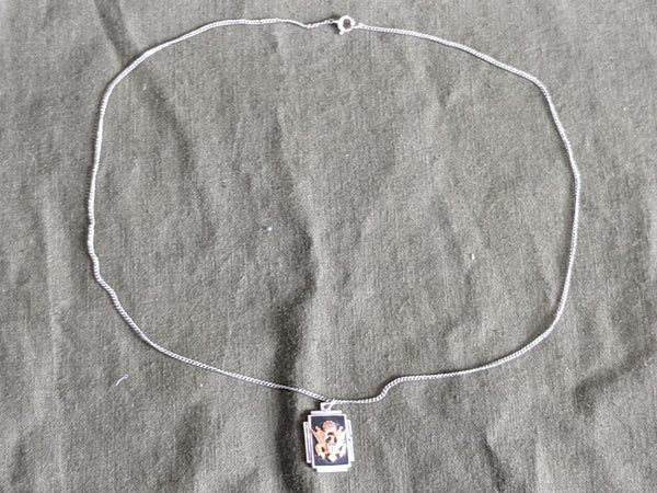 US Army Sweetheart Necklace in Box Sterling