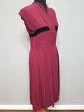German Pink Sleeveless Dress <br> (B-35" W-30" H-40")