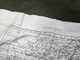 Original Silk Map of China