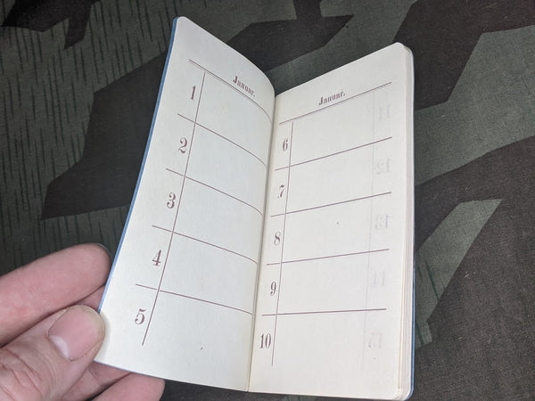 Merkbuch Pocket Calendar Book