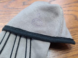 Tan/Gray Gloves with Black Trim