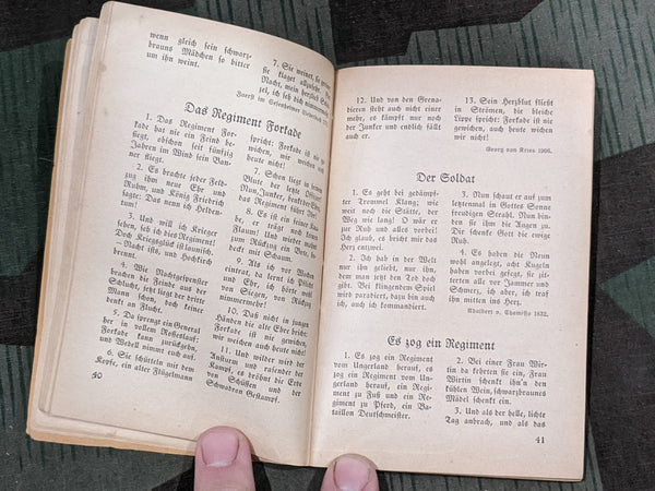 Soldaten Kameraden Song Book