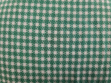 Green Check Print Button Down Dress <br> (B-42" W-34" H-41")