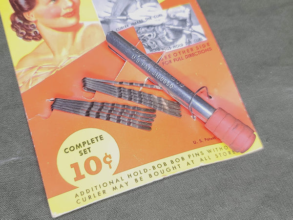 Hold-Bob Curling Kit and Hair Pins