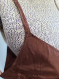 Reddish-Brown Slip (as-is) <br> (B-34" W-29" H-36")