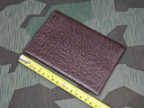 German Dark Brown Leather Wallet