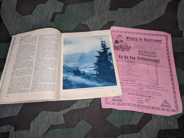 Thalysia Advertising Magazine September 1938