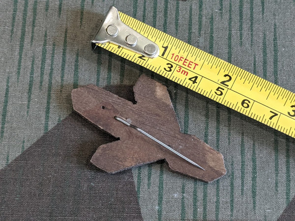 WHW Carved Wooden "Tinnie" Pin