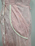 Pink and White Striped Dress (as-is) <br> (B-37" W-27.5" H-37")