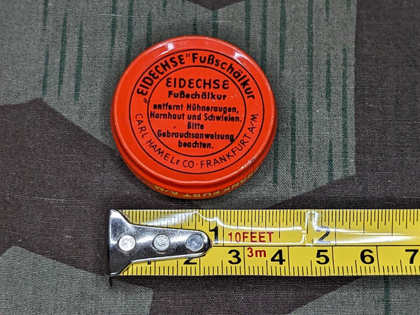Eidechse Foot Salve Tin Post War