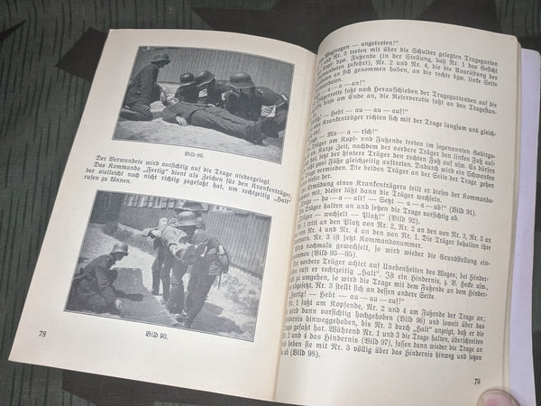 Wehrmacht Die Sanitätsfibel Medic Training Manual