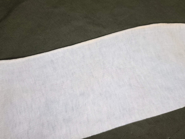 DeLuxe White Seamed Stockings (Size 9)