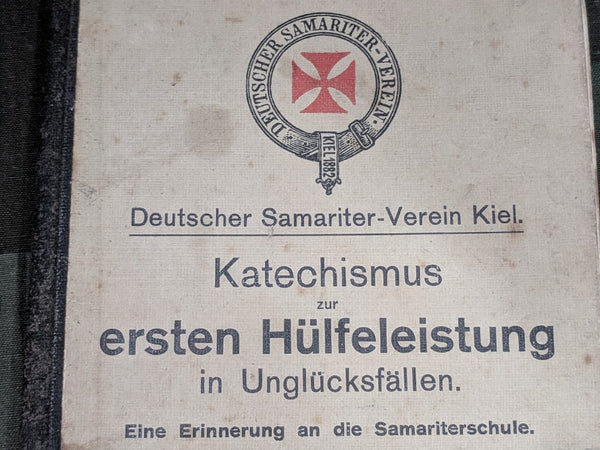First Aid Book Kiel 1915