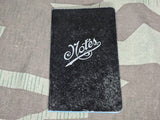German 1938 "Notes" Notebook